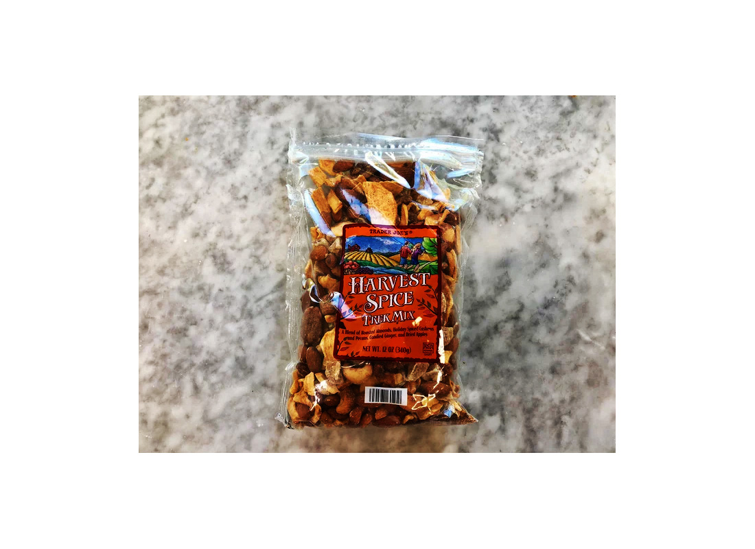 trader joe's harvest spice trek mix