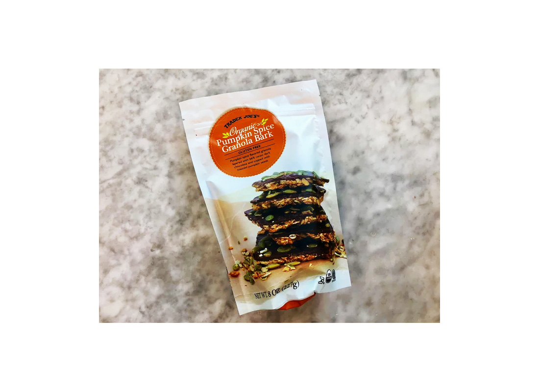 trader joe's pumpkin spice granola bark