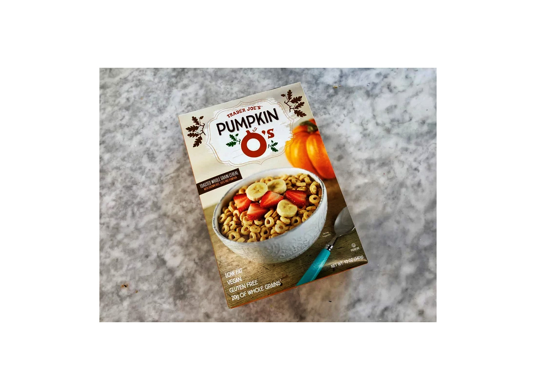 trader joe's pumpkin o's cereal