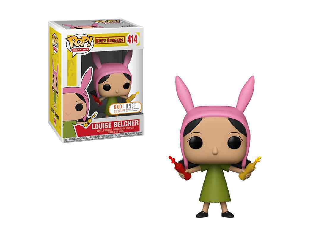 Funko Pop! Bob’s Burgers Louise Belcher With Condiments Vinyl Figure