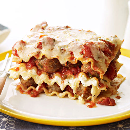 FETTUCCINE MEATBALL LASAGNE Recipe