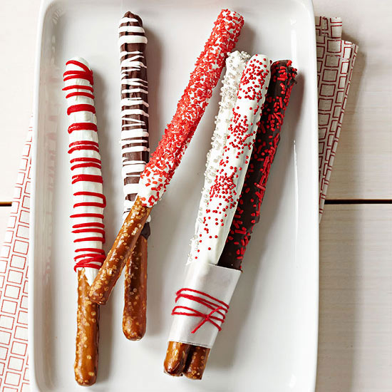 Chocolate-Covered Pretzels  Family Circle