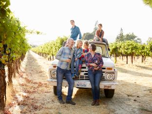 Modern Life Winemaking Family