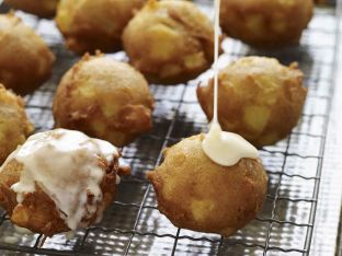 Apple Fritters with Calvados