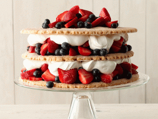 How to Make Blueberry-Strawberry Shortcake
