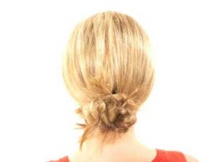 Help My Hair, Christo!: Twisted Chignon