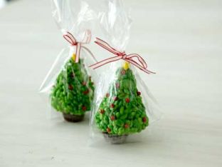 How to Make Rice Krispies Trees