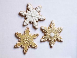 Snowflake cookies