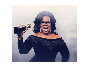 Oprah at the 2018 Golden Globes
