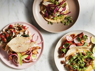 Healthy Family Dinner Tacos