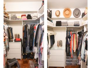 Dori's Closet Before and After
