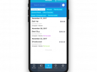 shoeboxed iphone x taxes
