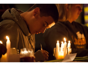 school shooting vigil
