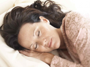 Woman sleeping