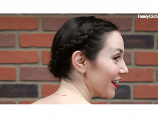braided updo