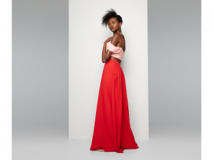 Fame and Partners two piece prom gown