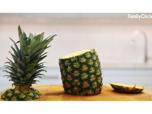 how to peel and core a pineapple