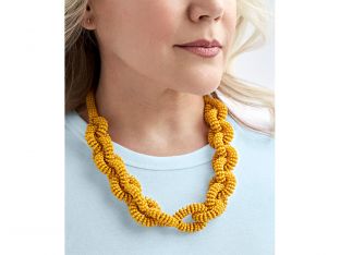 beaded necklace
