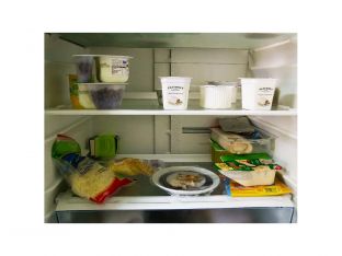 dairy in fridge