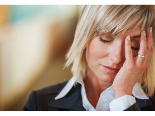 stressed woman