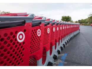 target shopping carts