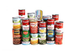 canned foods for disaster preparedness