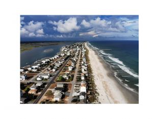 homes on beachfront
