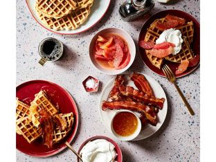DIY Waffle Toppings Bar
