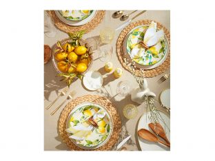 lemony spring tabletop