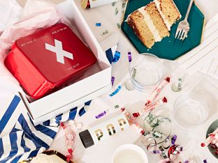 small metal first aid kit