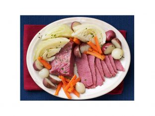 slow cooker corned beef and cabbage
