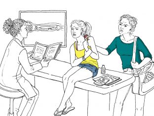 Medical mistakes illustration