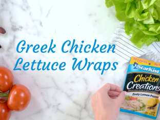 Greek chicken lettuce wraps