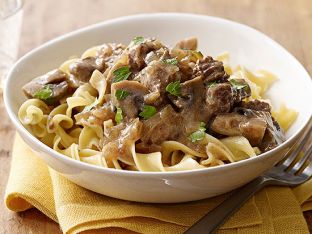Slow Cooker Beef Stroganoff