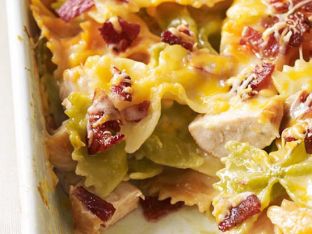 Chicken-Bacon Bowtie Bake