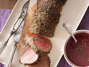 Peppercorn-Crusted Beef Tenderloin