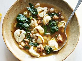 Sausage, Kale and Tortellini Stew