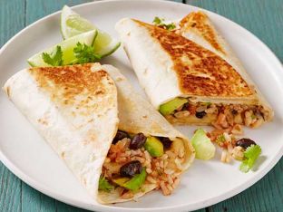 Crispy Bean and Cheese Burritos