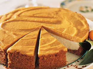 Pumpkin Chiffon Cheesecake