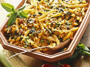 Baked Rigatoni Primavera