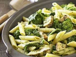 Penne Pesto with Chicken