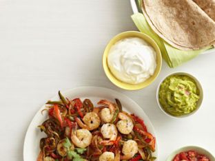 Shrimp Fajitas