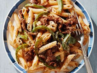 Philly Cheesesteak Penne