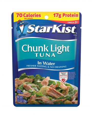 Starkist Chunk Light Tuna in Water pouches