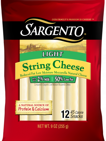 Sargento Natural Light String Cheese Snacks