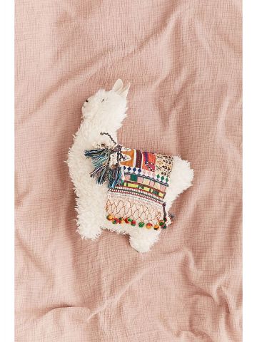 Furry Llama Pillow,