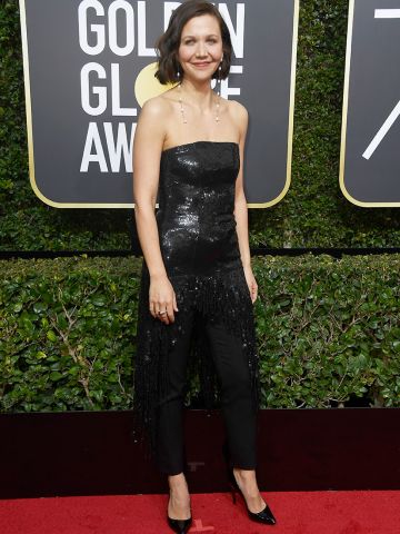 Maggie Gyllenhaal Golden Globes 2018