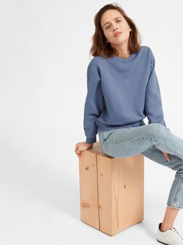 Everlane Oversized Fleece Crew