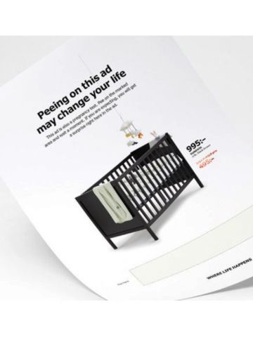 IKEA urine ad