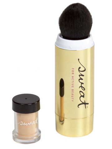 exercise makeup sweat cosmetics gleam on mineral illuminator